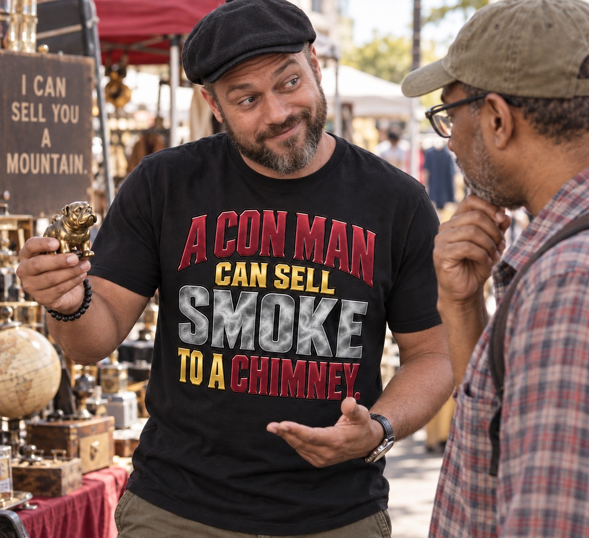 Con Man Smoke Seller Unisex T-Shirt