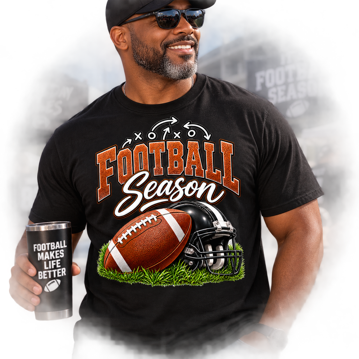 Football Season Game Day Unisex T-Shirt | Football Fan Tee