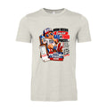 Heather Stone color Mom Needs Lower Gas and Food Prices unisex political T-shirt featuring a patriotic baby and red, white, and blue affordability design.